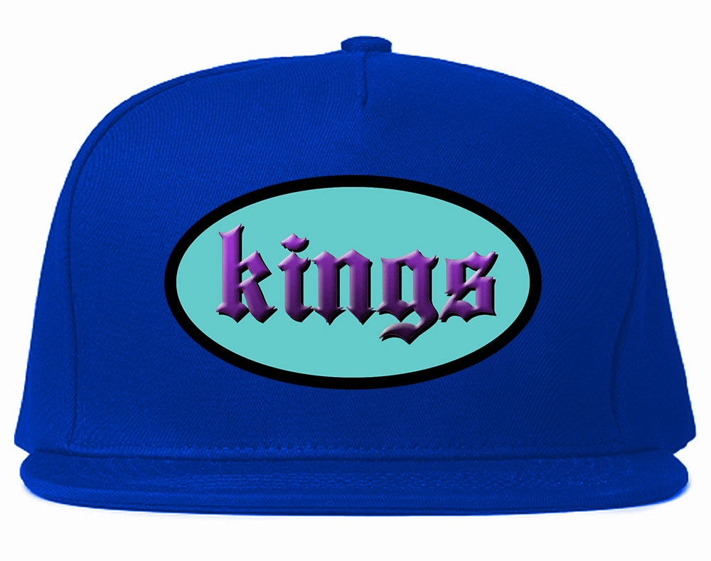 Kings Oval 3D Logo Chest Mens Snapback Hat