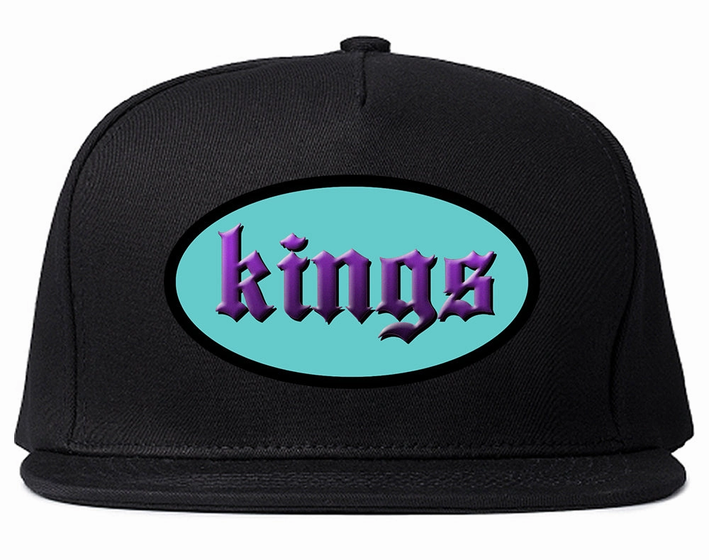 Kings Oval 3D Logo Chest Mens Snapback Hat