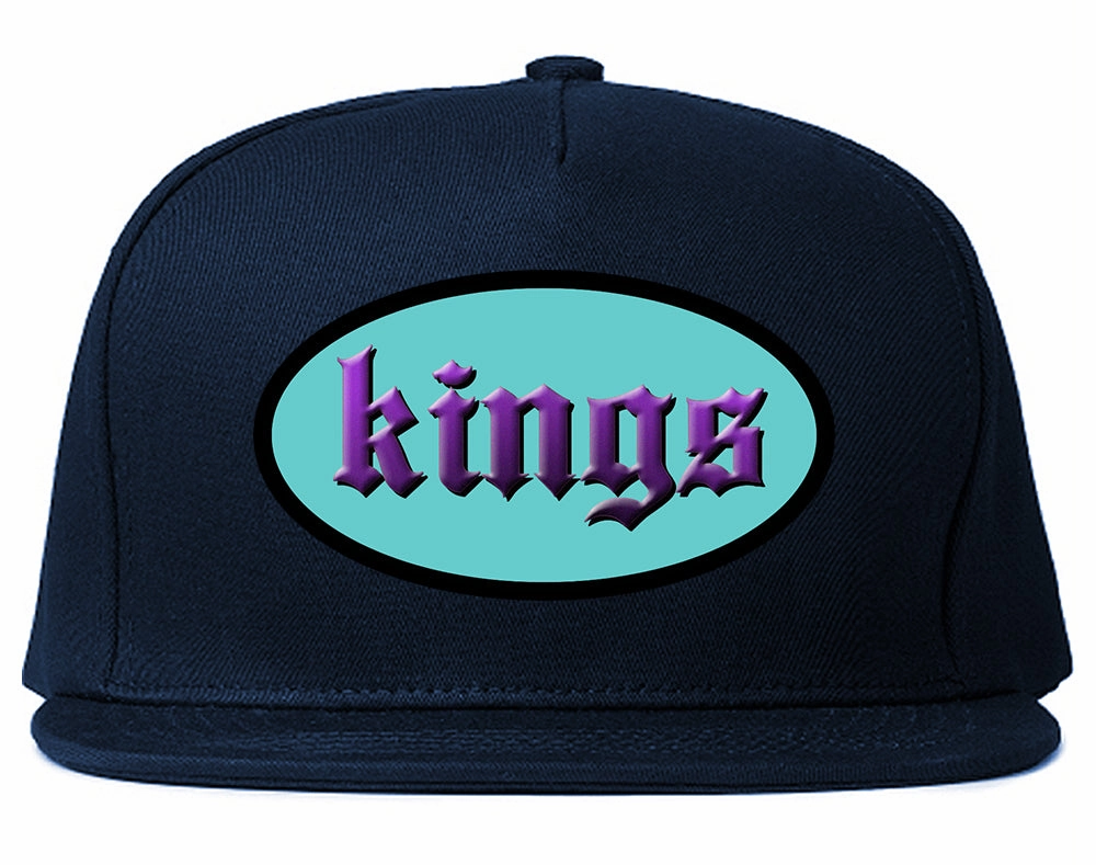 Kings Oval 3D Logo Chest Mens Snapback Hat