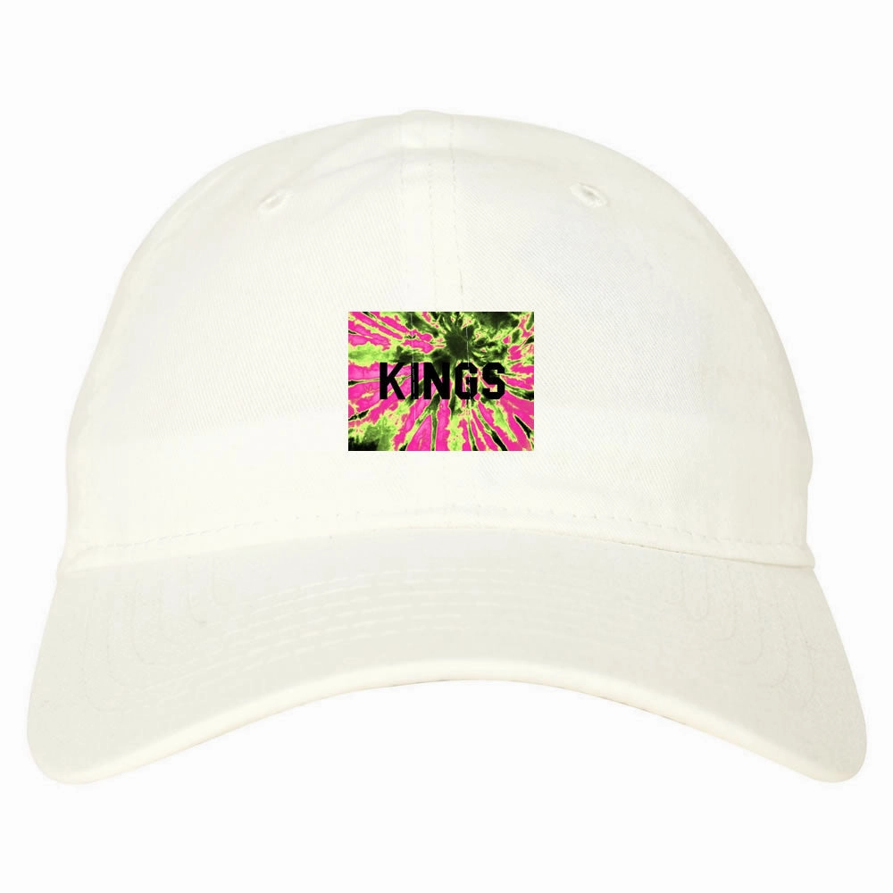 Kings Pink Tie Dye Logo Dad Hat