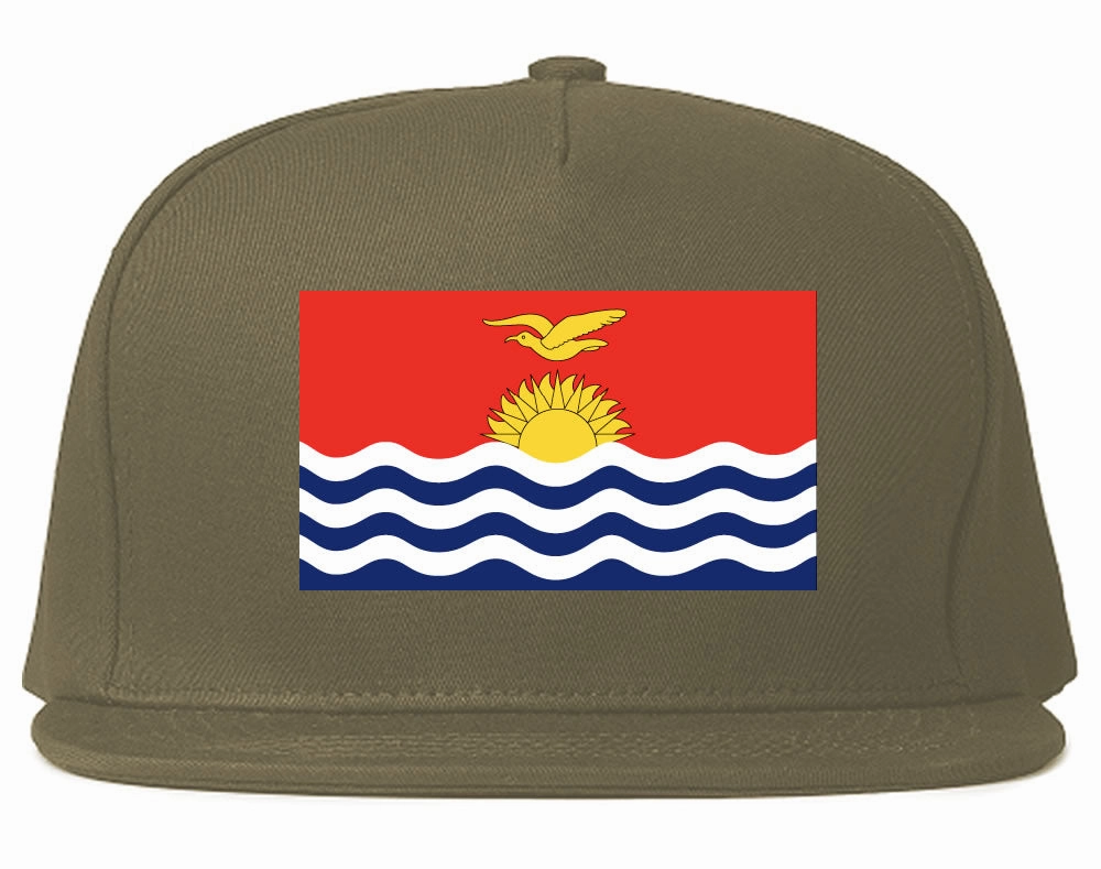 Kiribati Flag Country Printed Snapback Hat Cap