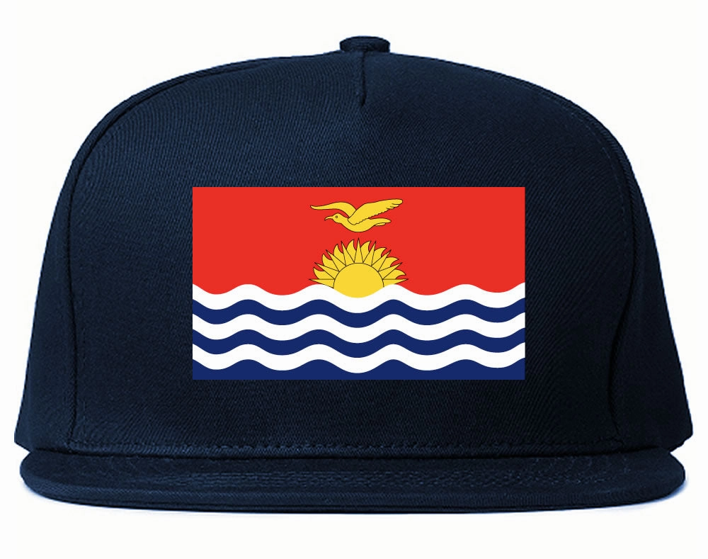 Kiribati Flag Country Printed Snapback Hat Cap