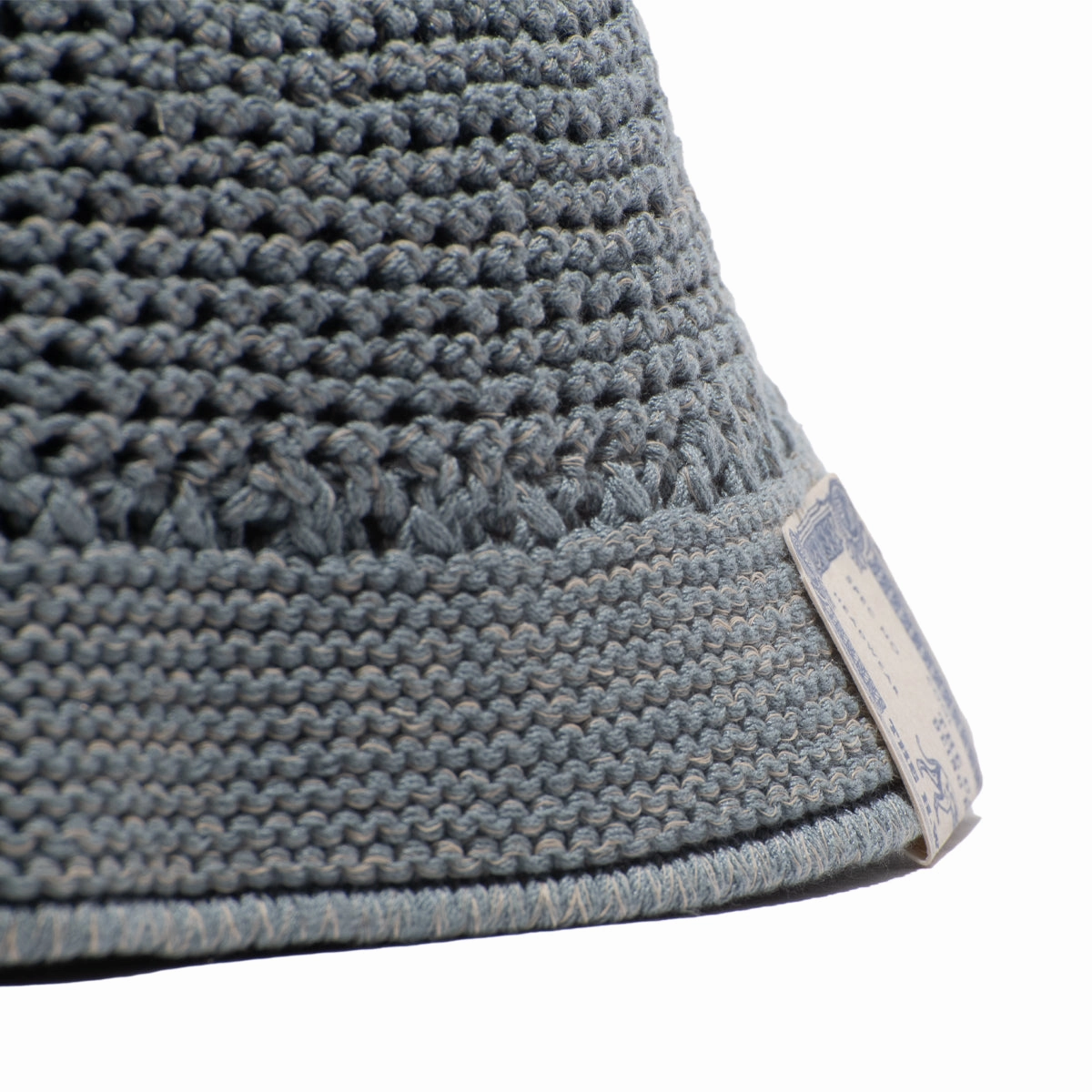 KNIT HAT - Blue Gray
