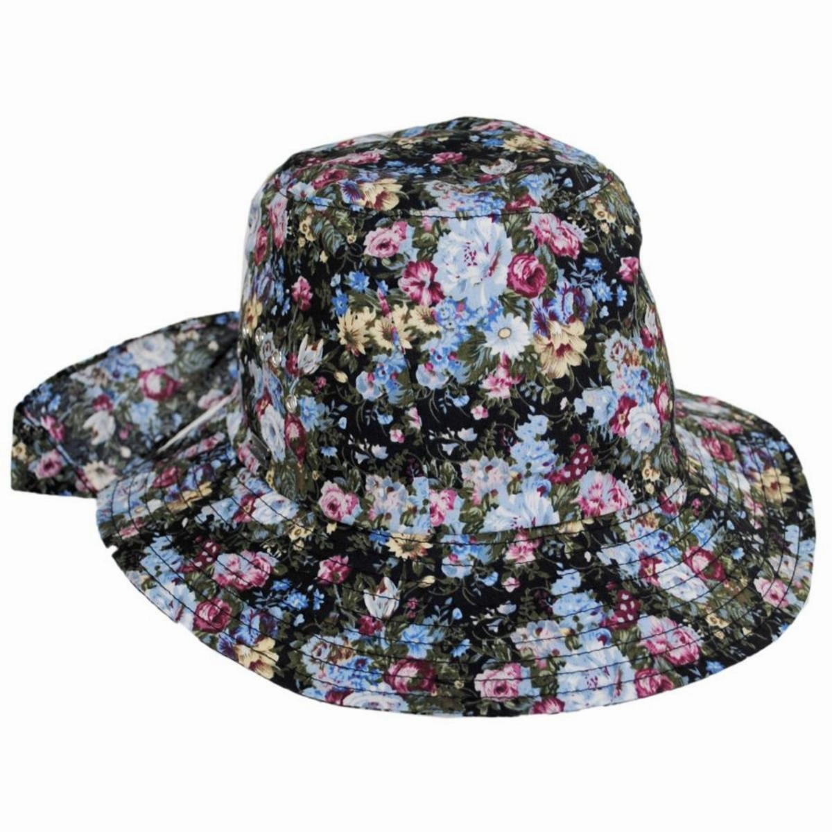 Knotted Cotton Cloche Hat
