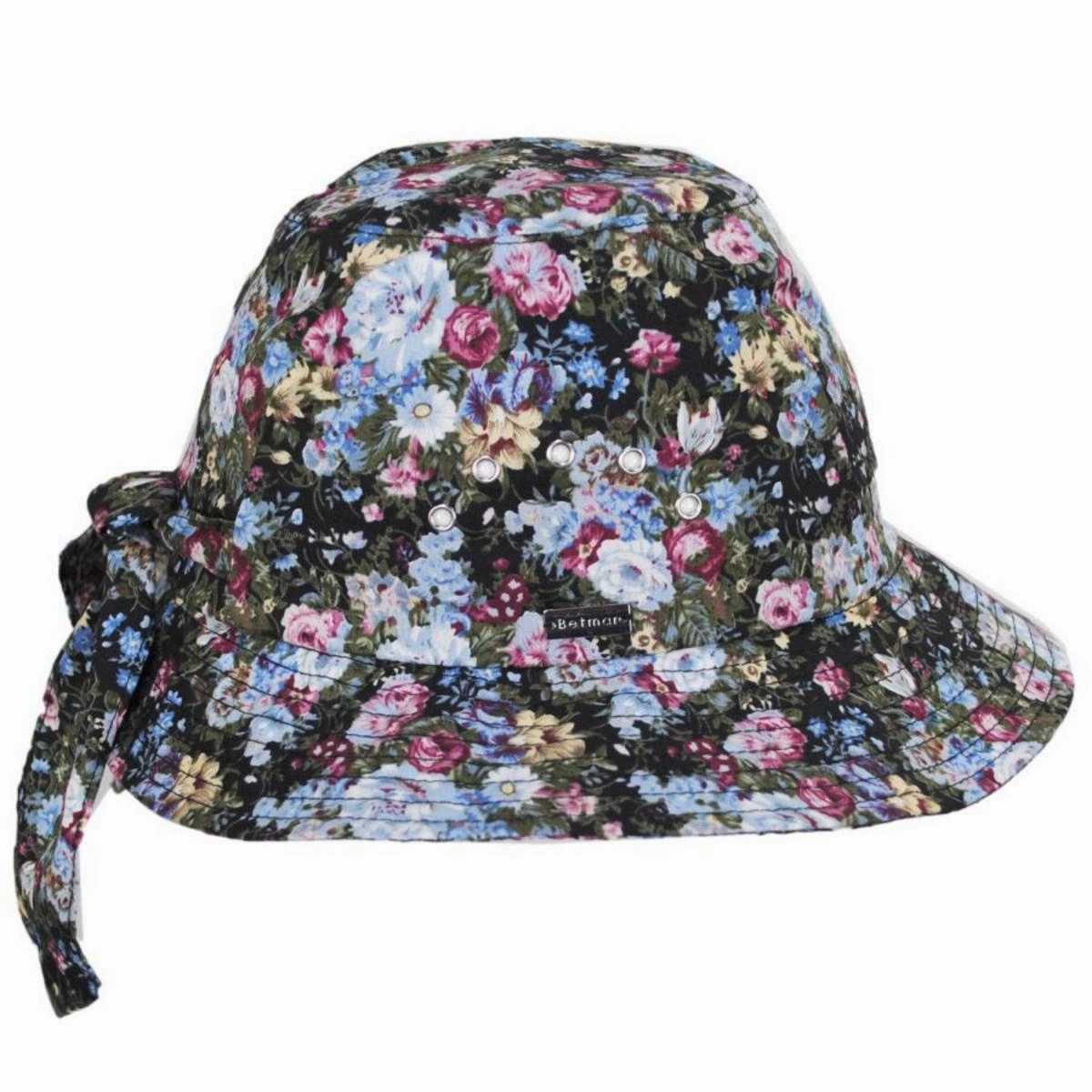 Knotted Cotton Cloche Hat