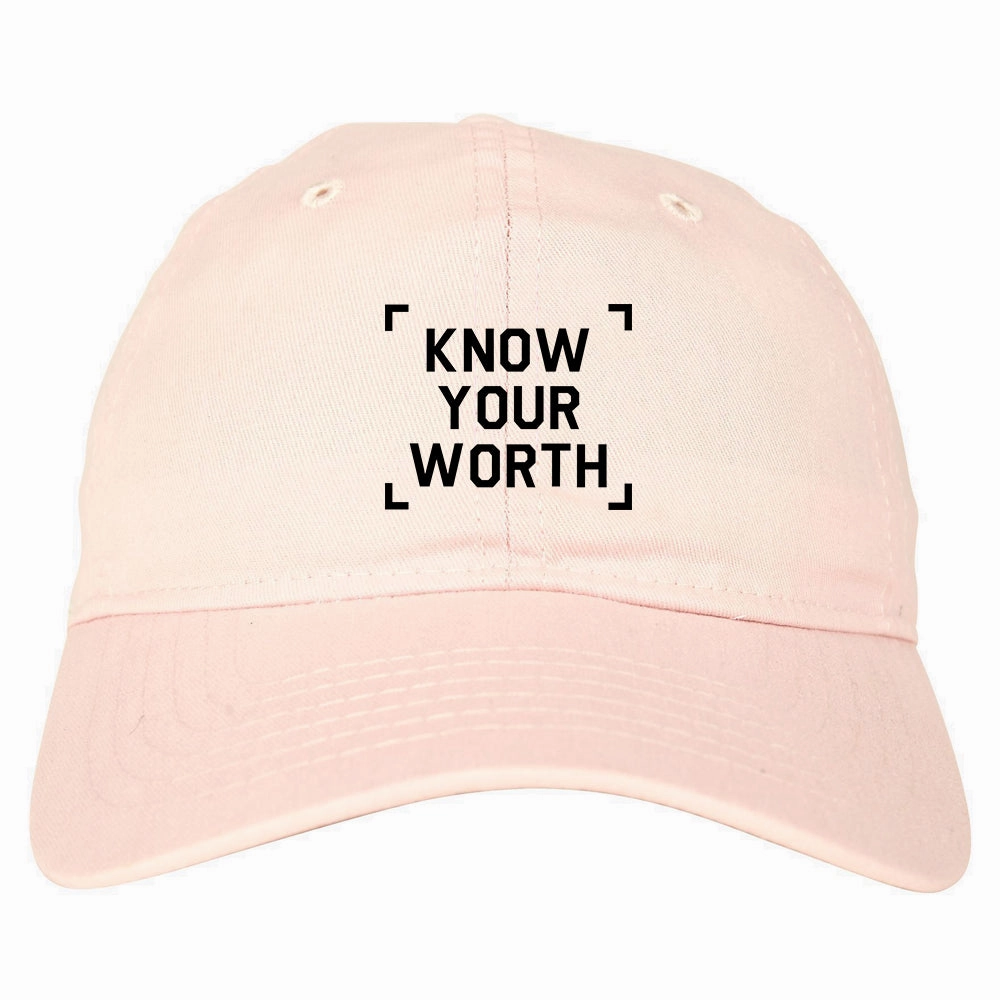 Know Your Worth Mens Dad Hat