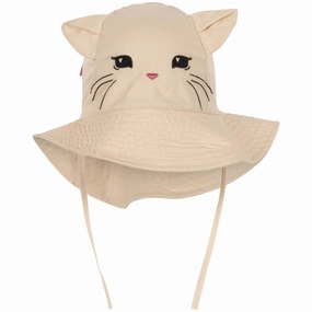 Konges Sljd Creme Brulee Verbena Bow Kitty Sun hat