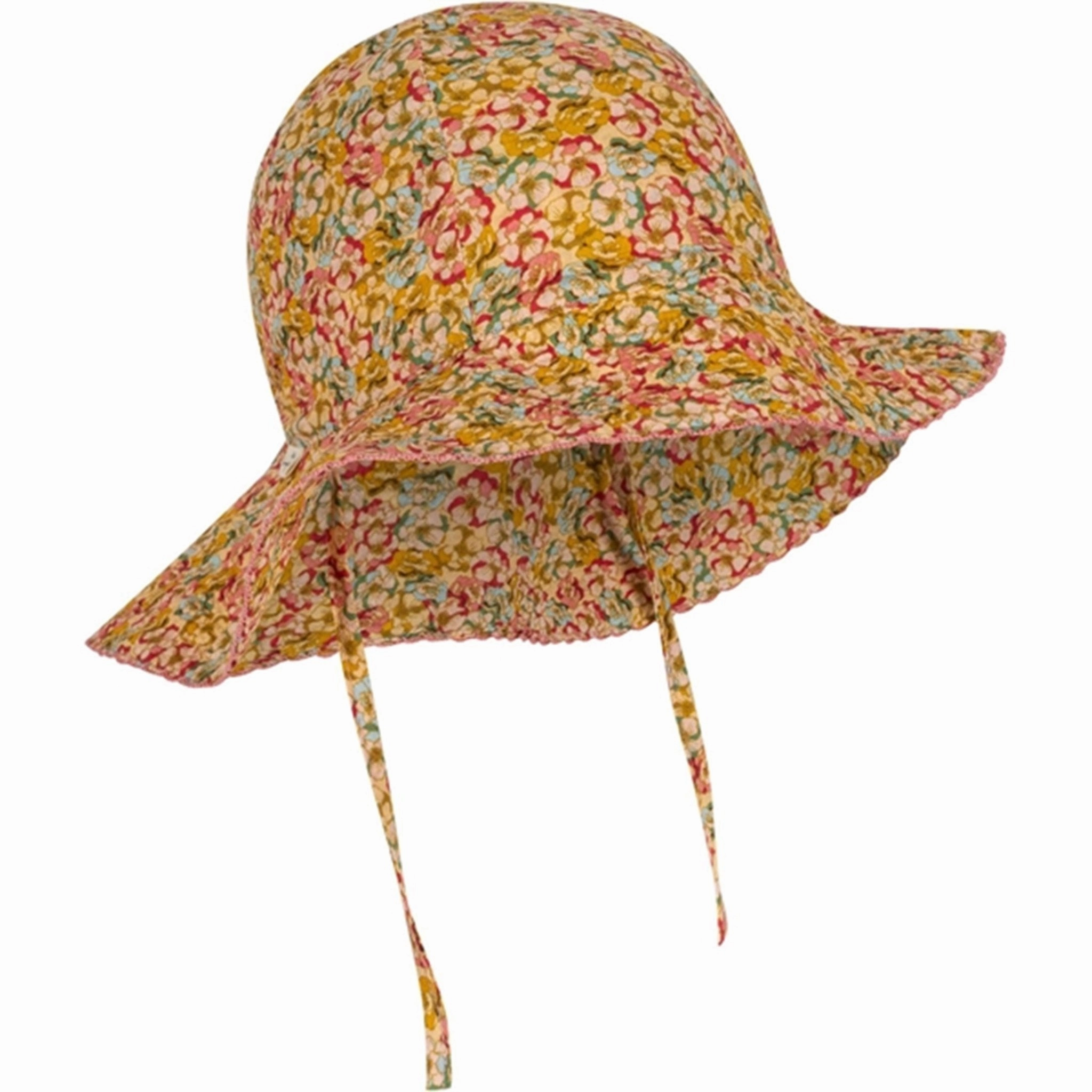 Konges Sljd Elin Frill Sun Hat Rosier Color