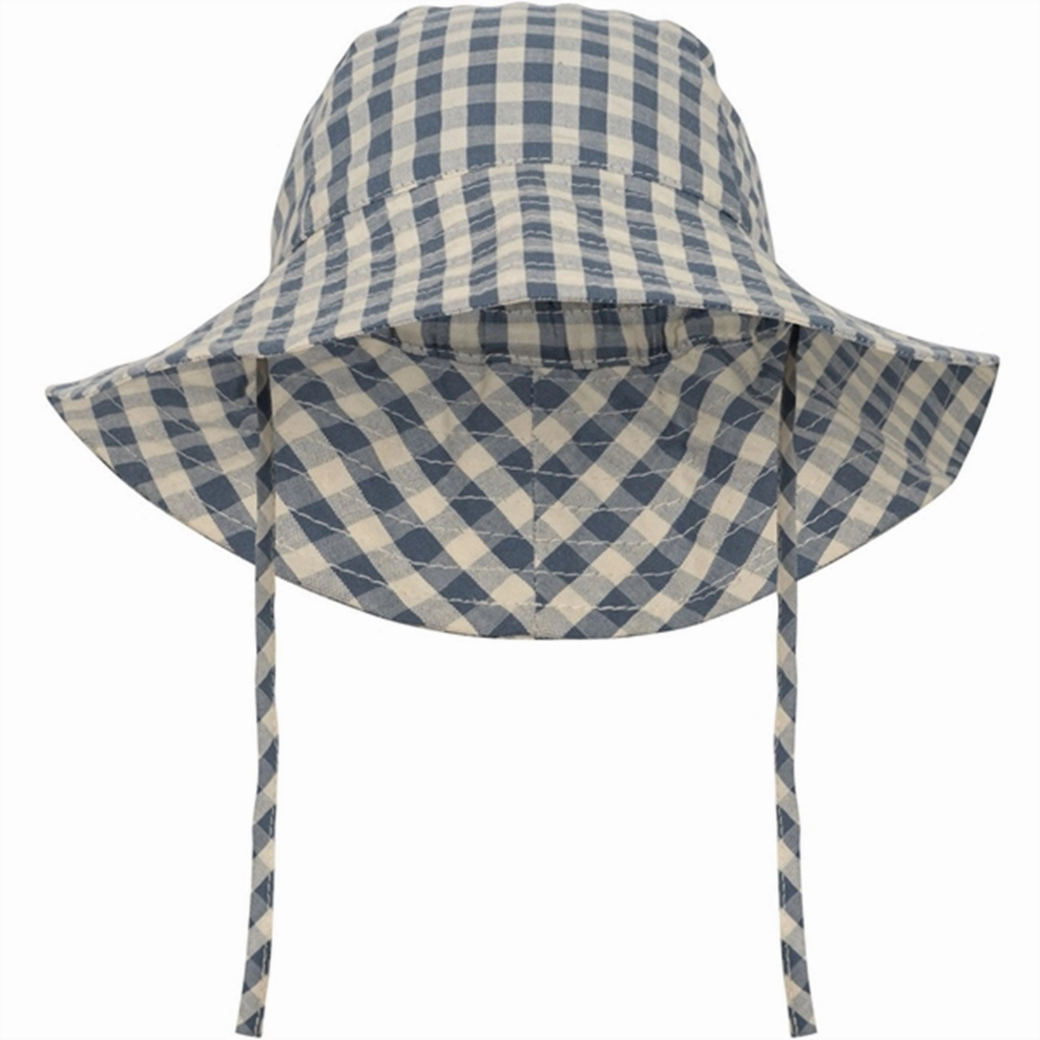 Konges Sljd Kim Sun Hat Captains Blue Check