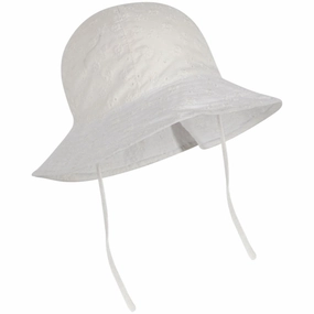 Konges Sljd Optic White Lacey Sun Hat