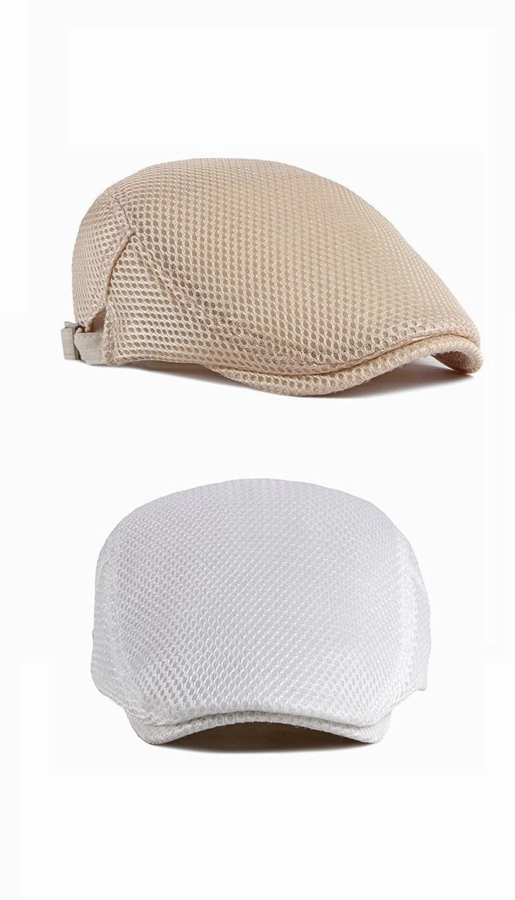 Kruis Breathable Mesh Flat Cap