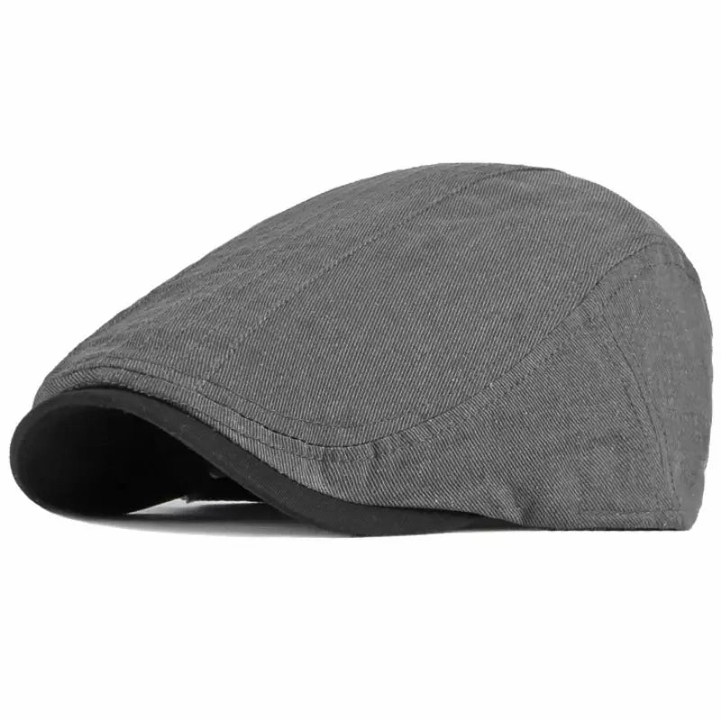 Kunems Cotton Flat Cap