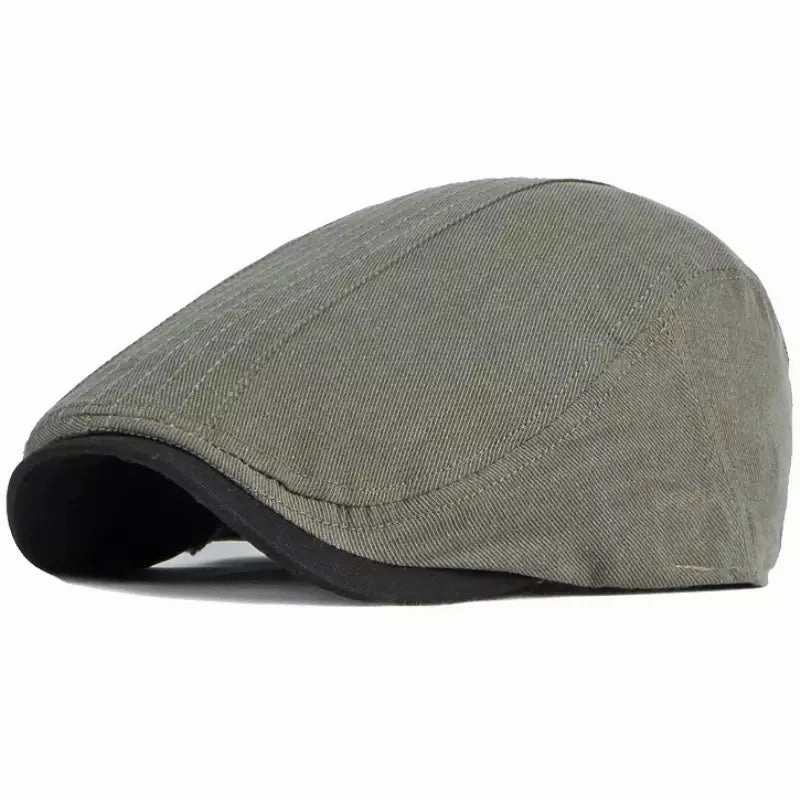 Kunems Cotton Flat Cap