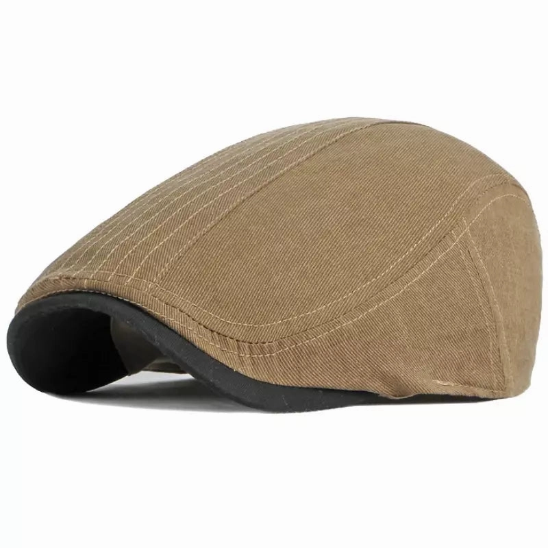 Kunems Cotton Flat Cap