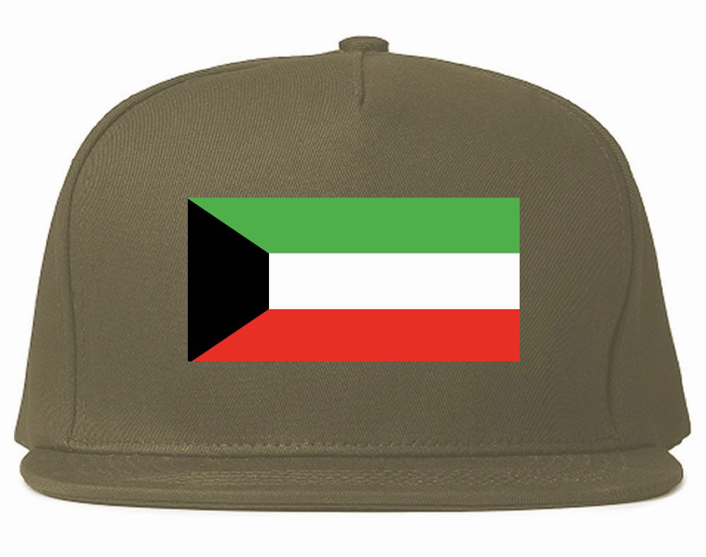 Kuwait Flag Country Printed Snapback Hat Cap