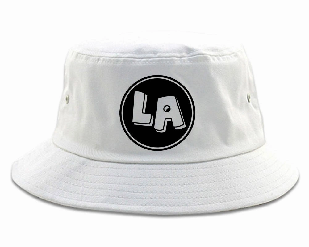 LA Circle Chest Los Angeles Bucket Hat