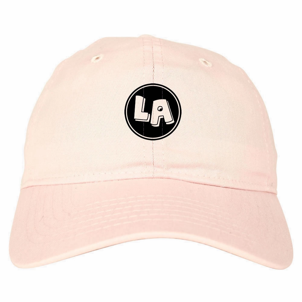 LA Circle Chest Los Angeles Dad Hat