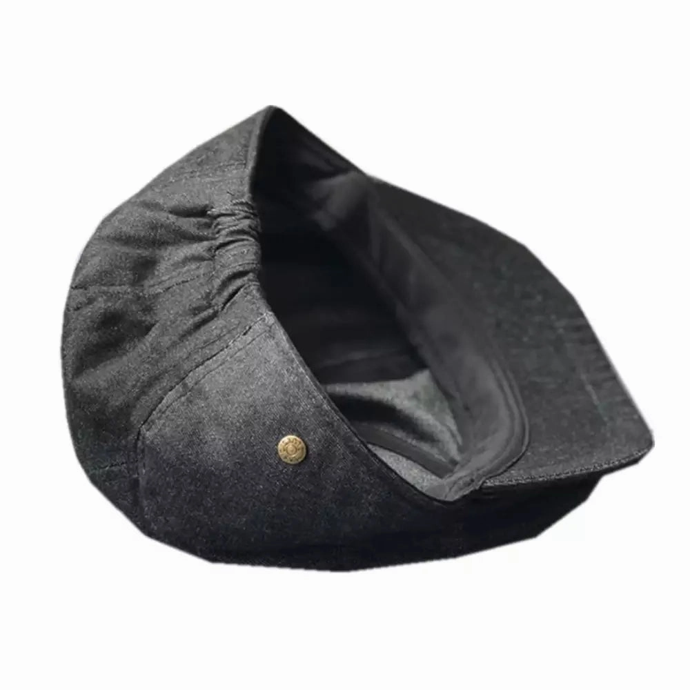 La Crosse Vintage Denim Flat Cap