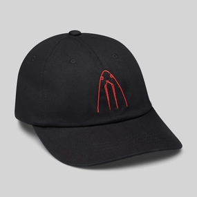 La Morsa Dad Hat in Black
