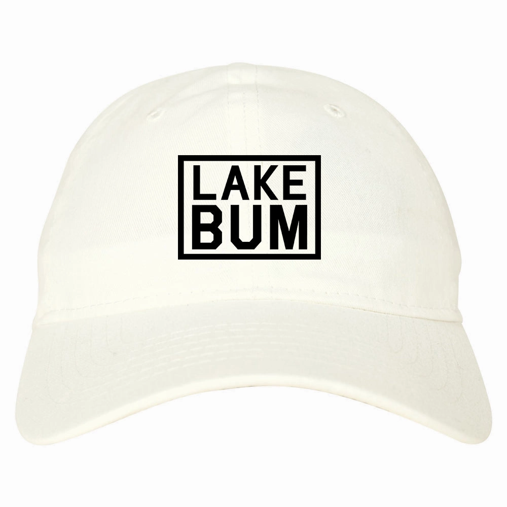 Lake Bum Box Mens Dad Hat Baseball Cap