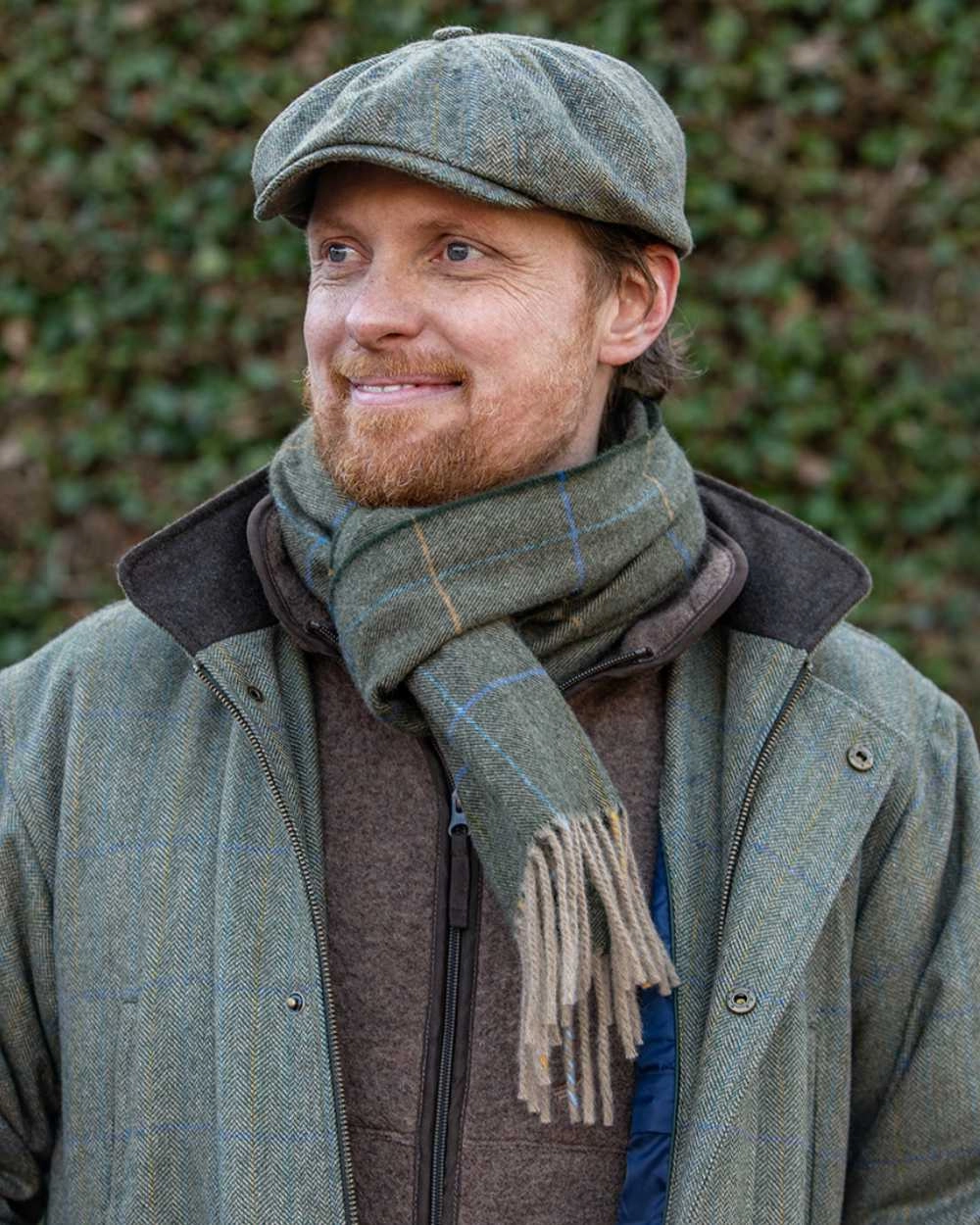 Laksen Laird Tweed Bakerboy Cap