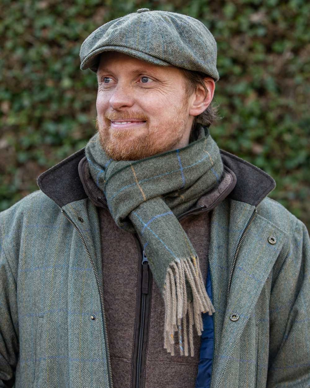 Laksen Laird Tweed Bakerboy Cap