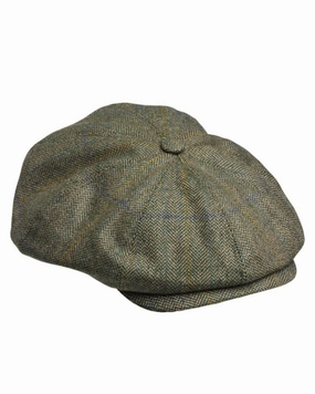 Laksen Laird Tweed Bakerboy Cap