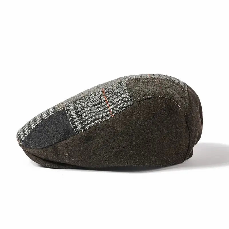 Lancashire Patchwork Flat Cap