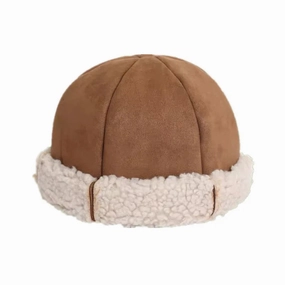 Laponia Suede Furry Docker Cap