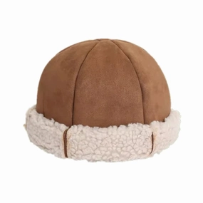Laponia Suede Furry Docker Cap