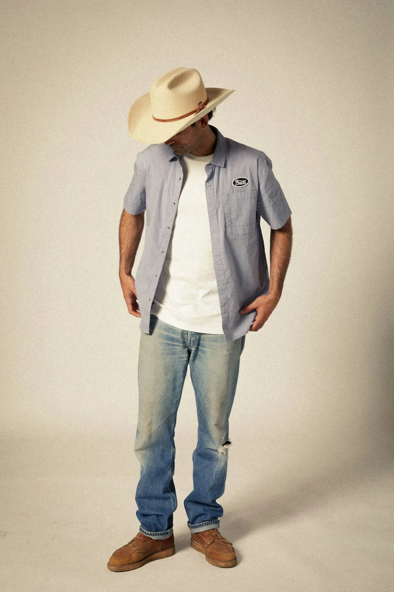 Laredo Cowboy Hat - Bone