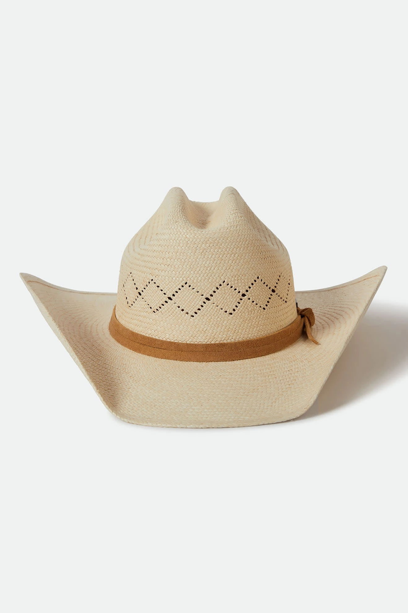 Laredo Panama Straw Cowboy Hat - Catalina Sand