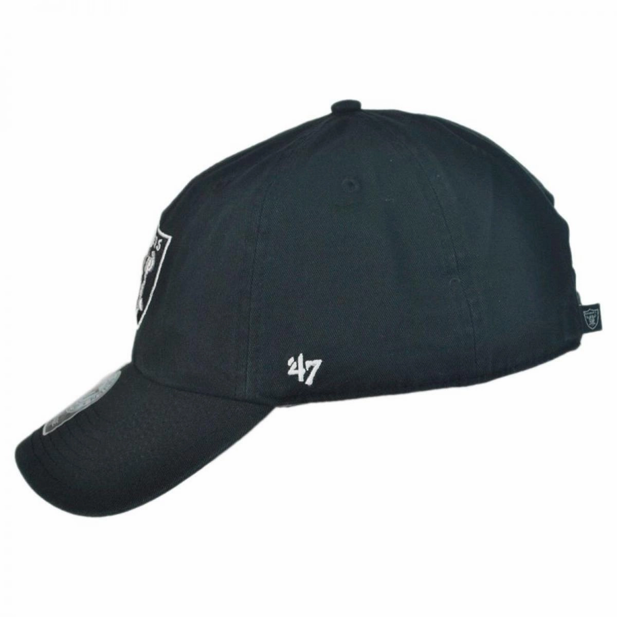Las Vegas Raiders NFL Clean Up Strapback Baseball Cap Dad Hat