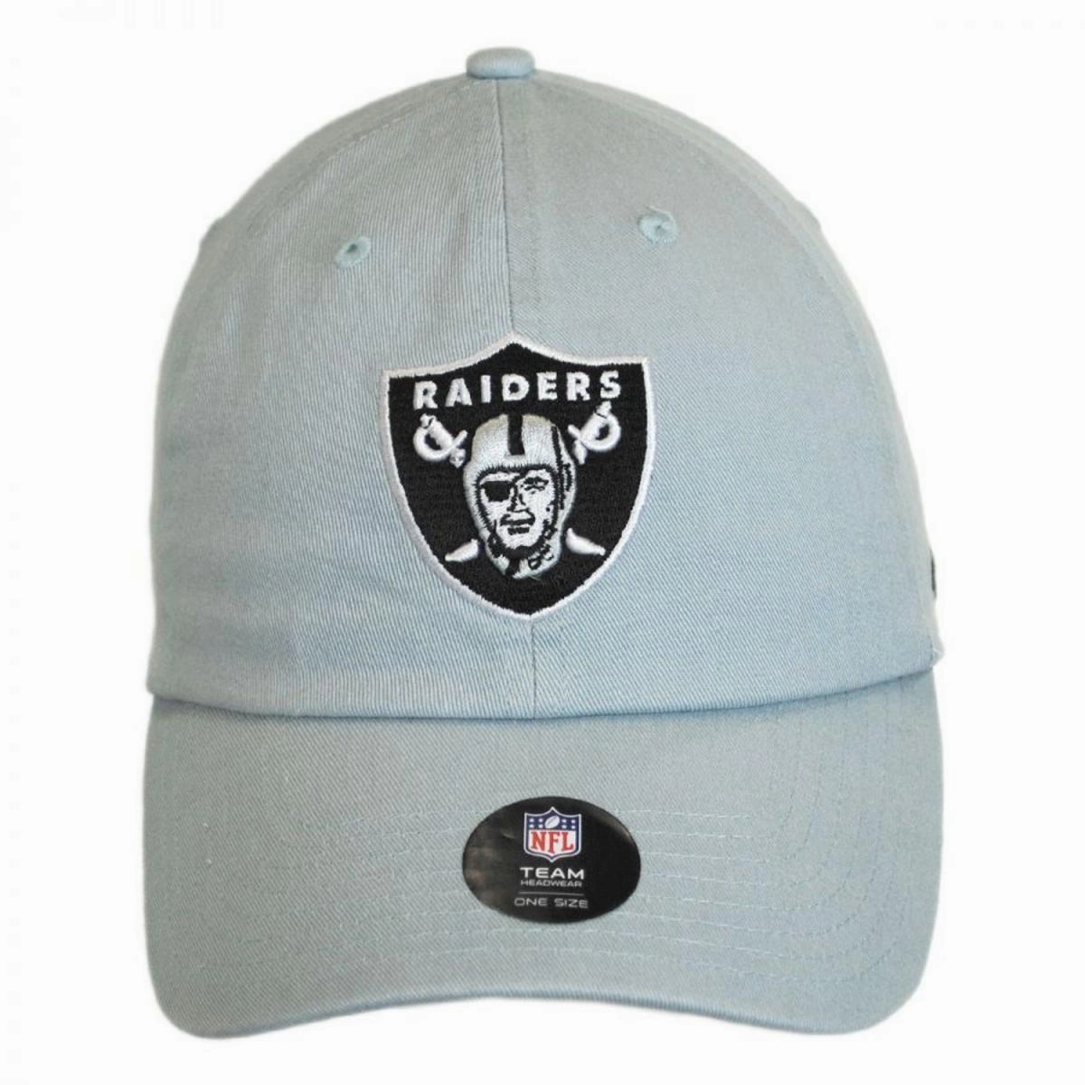 Las Vegas Raiders NFL Clean Up Strapback Baseball Cap Dad Hat
