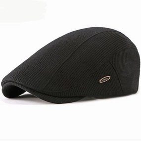 Laurenclay Striped Flat Cap