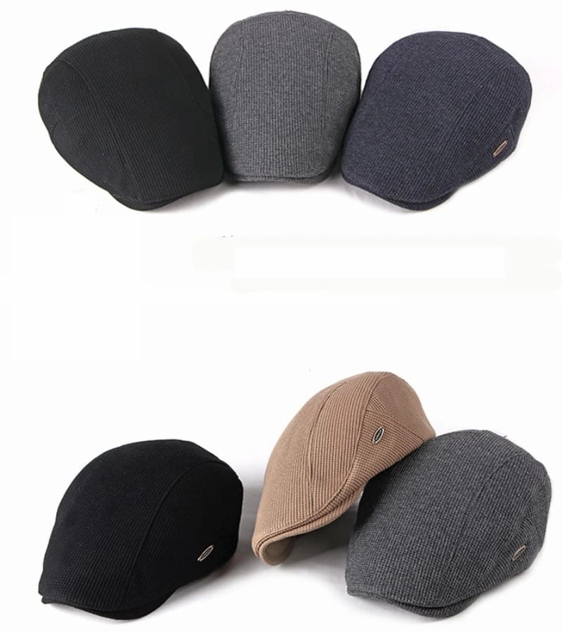 Laurenclay Striped Flat Cap