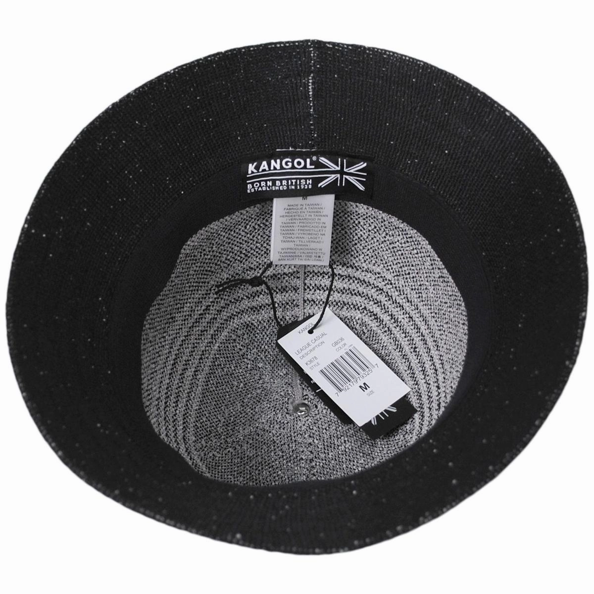 League Tri-Color Stripe Casual Bucket Hat
