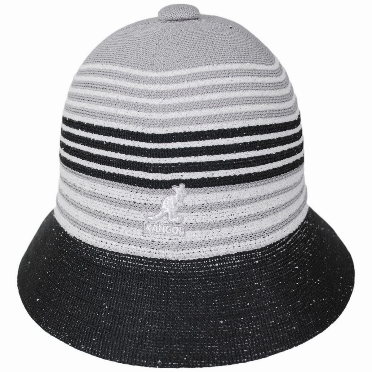 League Tri-Color Stripe Casual Bucket Hat