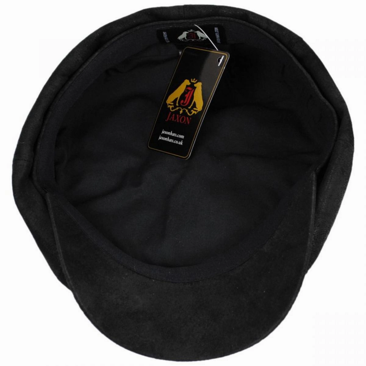 Leather Newsboy Cap