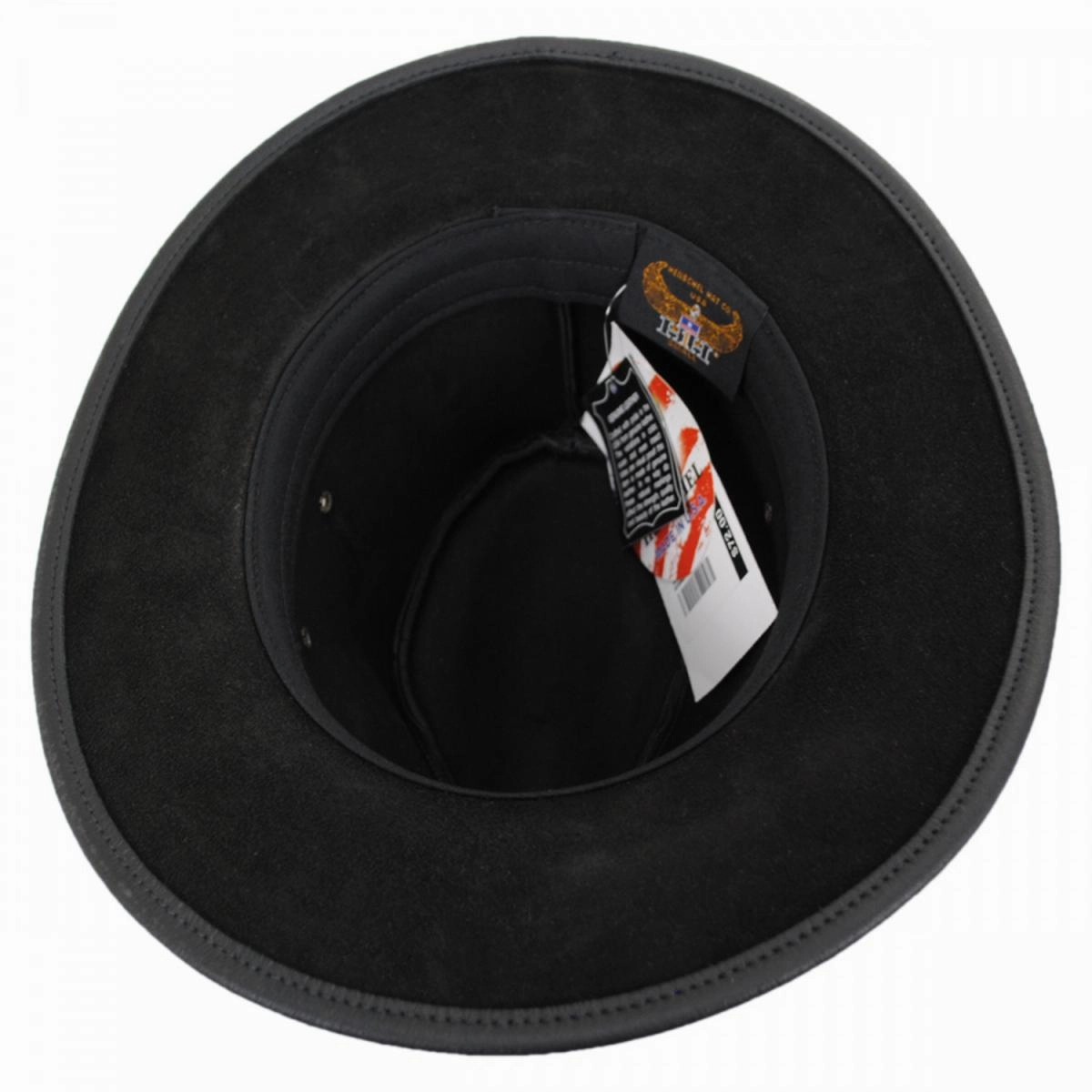 Leather Safari Fedora Hat