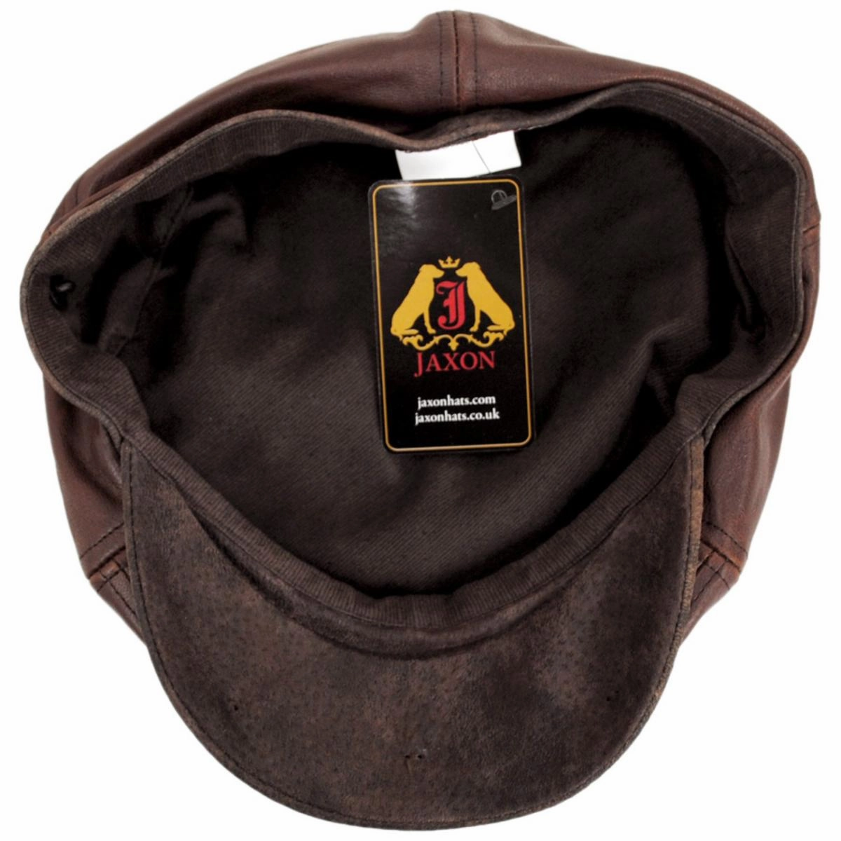 Leather Suede Newsboy Cap