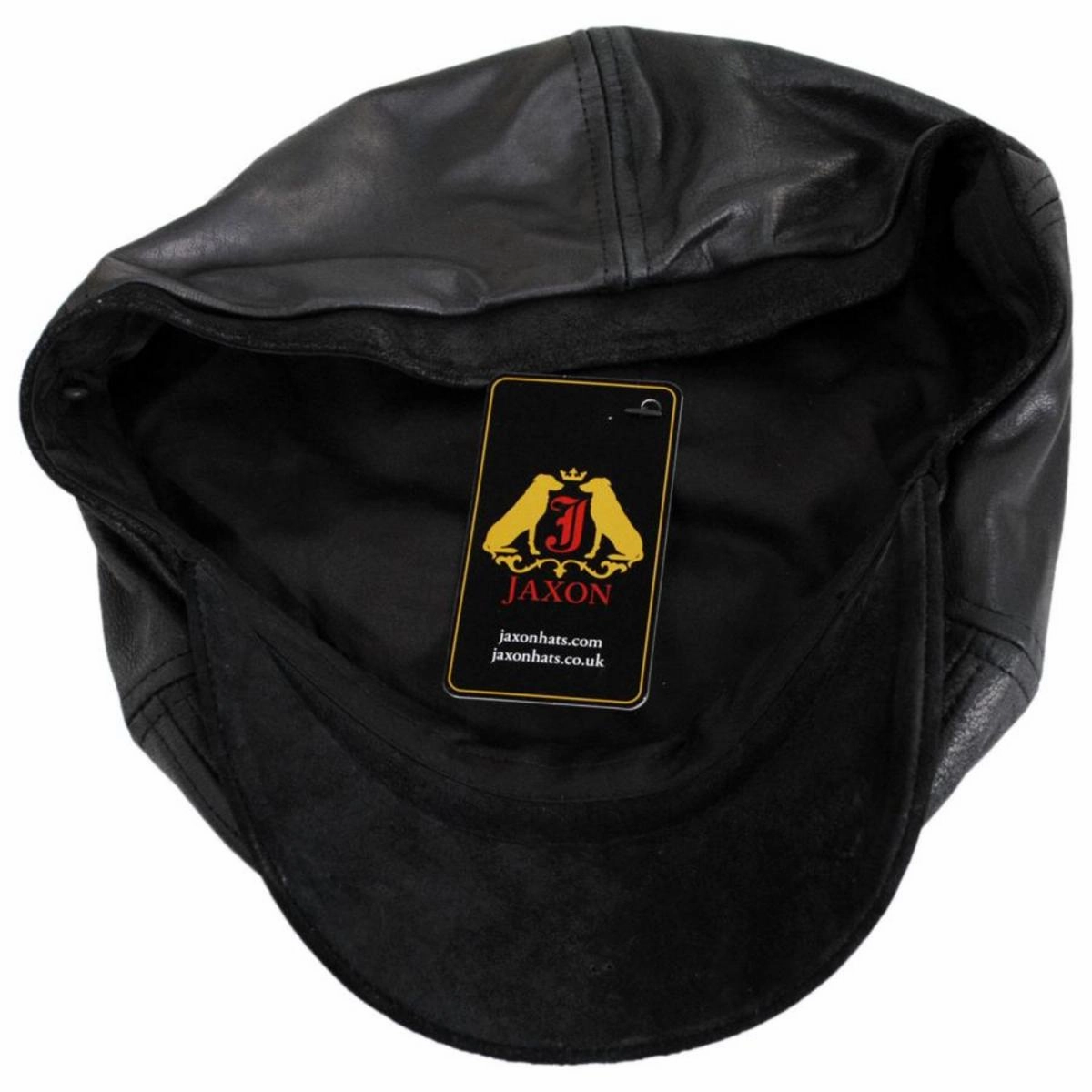 Leather Suede Newsboy Cap