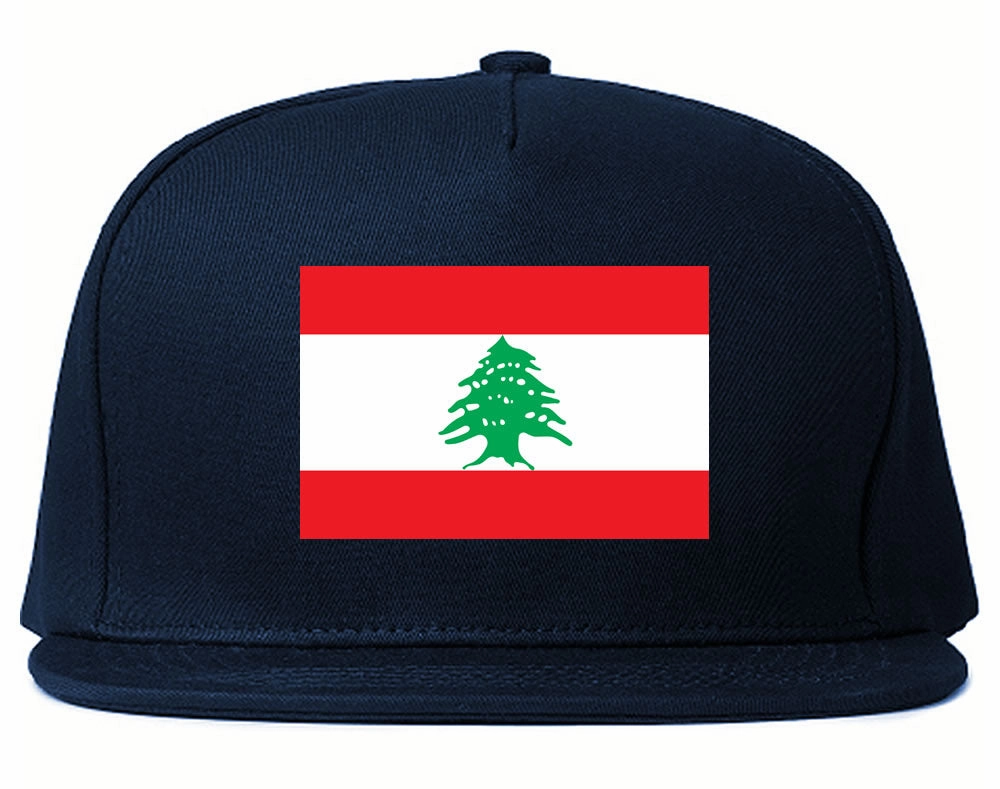Lebanon Flag Country Printed Snapback Hat Cap