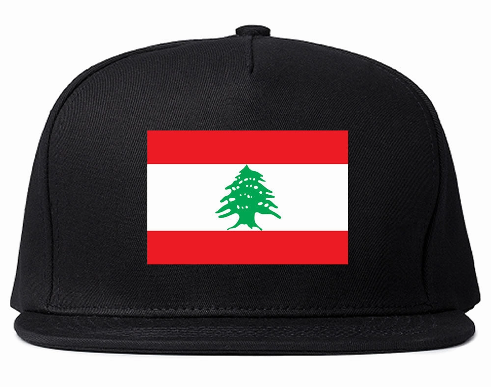 Lebanon Flag Country Printed Snapback Hat Cap