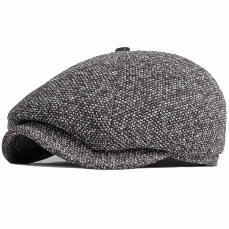 Leeds Thick Plain Newsboy Cap