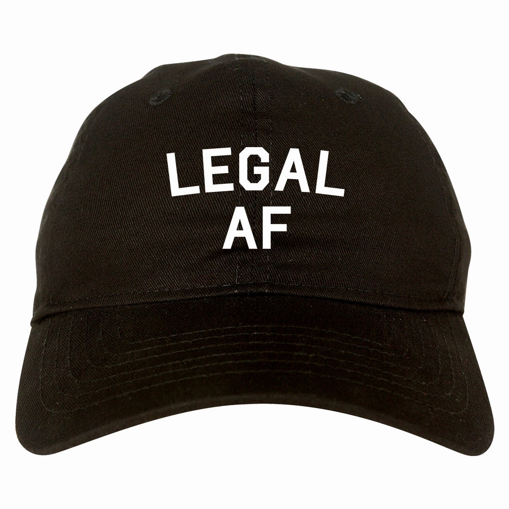 Legal AF 21st Birthday Mens Dad Hat