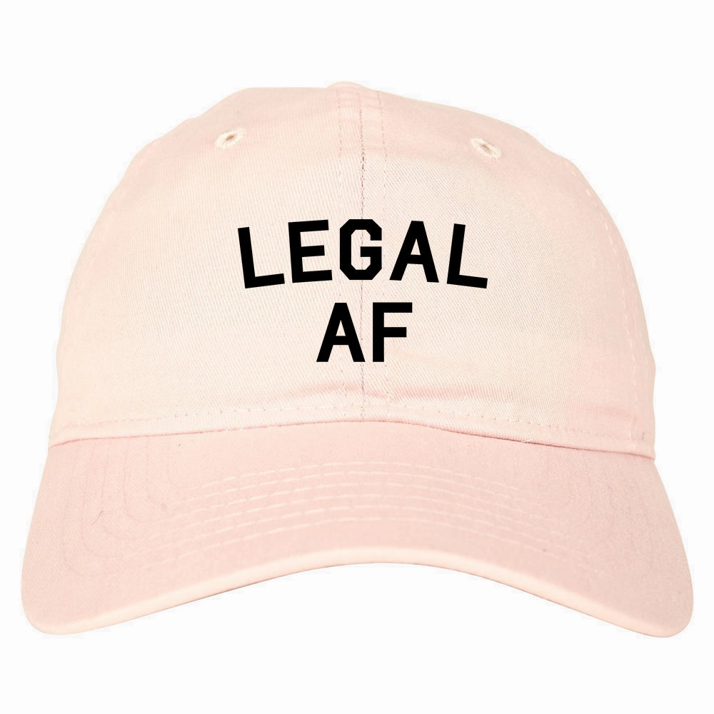 Legal AF 21st Birthday Mens Dad Hat