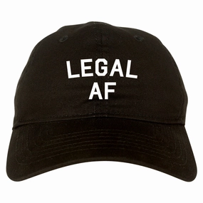 Legal AF 21st Birthday Mens Dad Hat