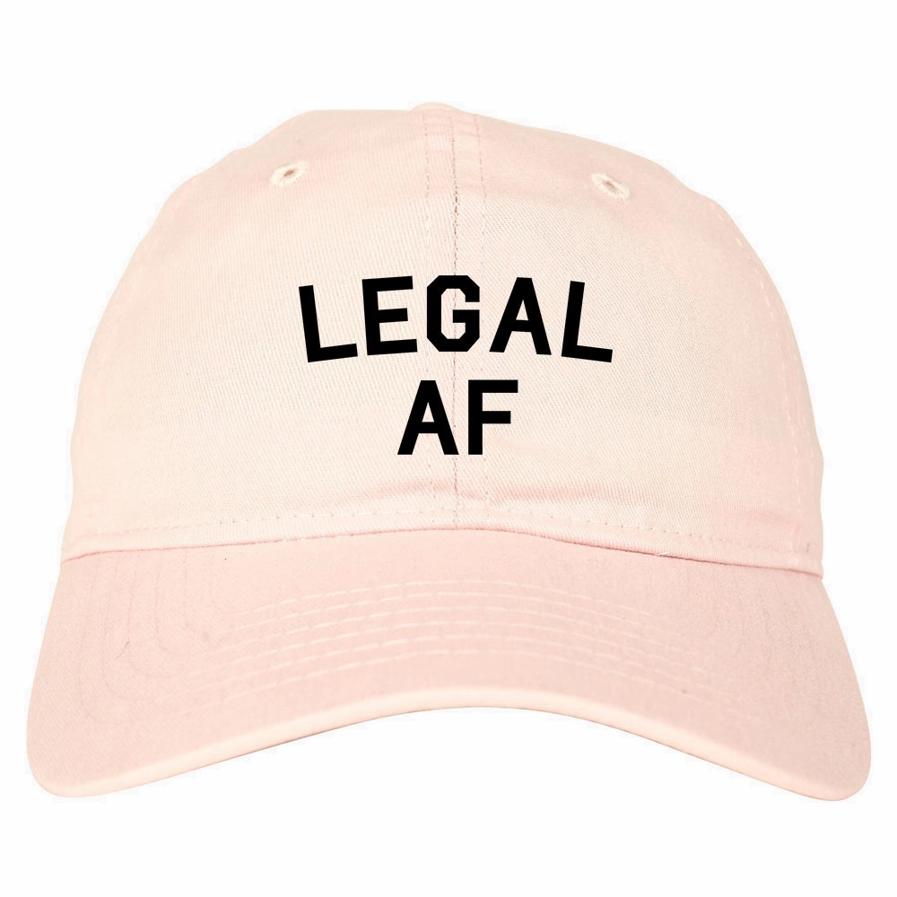 Legal AF 21st Birthday Mens Dad Hat