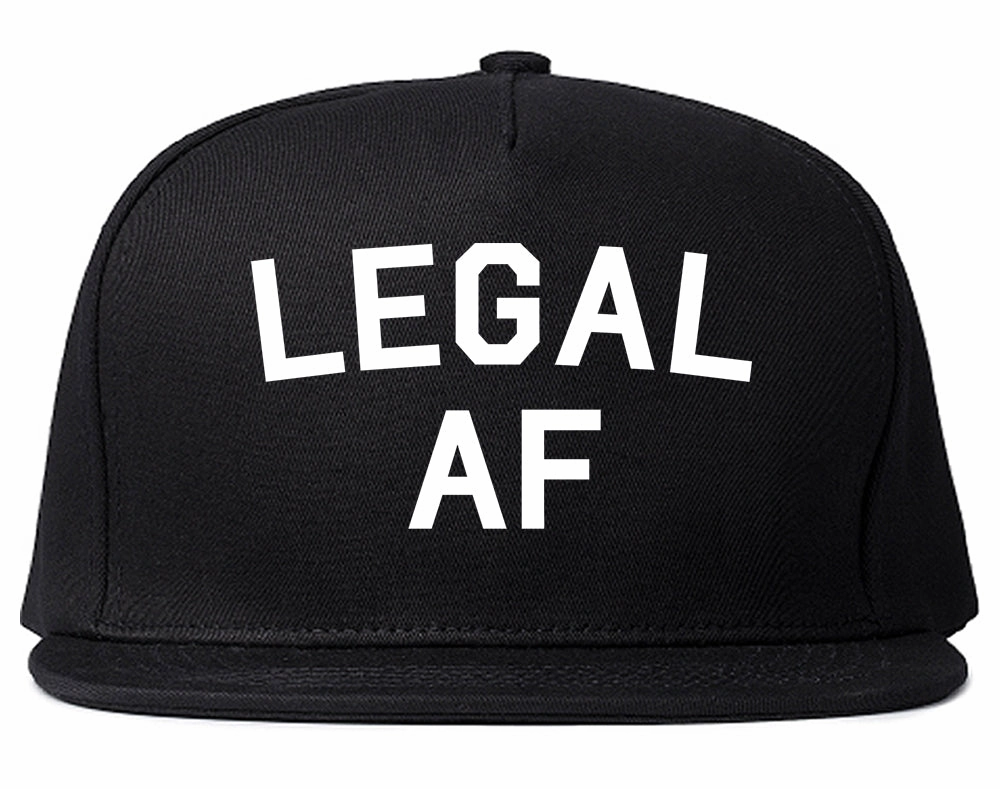 Legal AF 21st Birthday Mens Snapback Hat